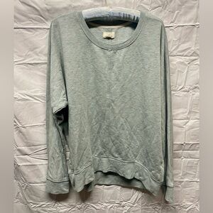Thread & Supply Medium Light Blue/Grey Sweatshirt